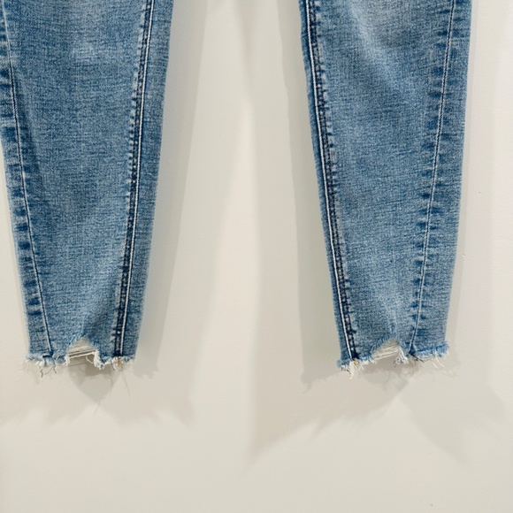 ASOS High waist skinny distressed jeans size US 6 - Picture 5 of 5